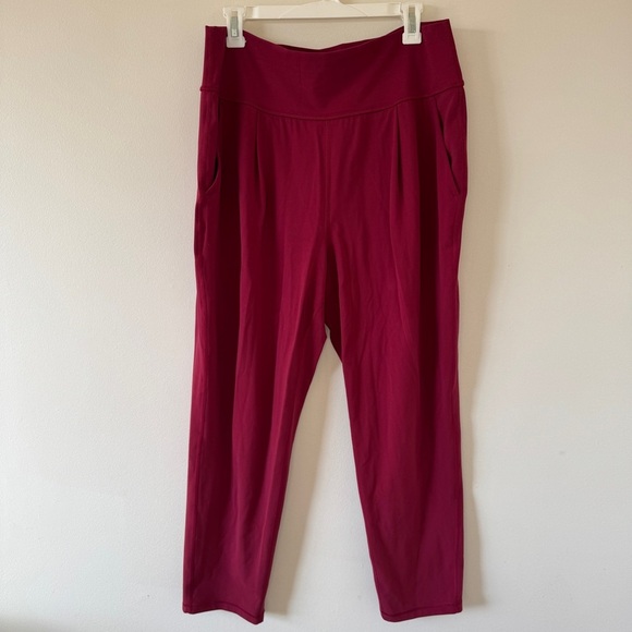 Athleta Elation Pants Size L Damask Mauve Pink Pockets Soft Yoga
533562-03 - Picture 2 of 6